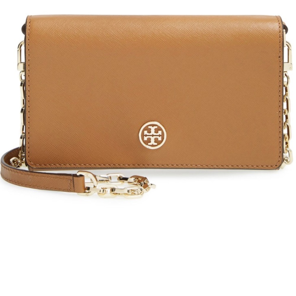 NWT Tory Burch Robinson wallet on chain